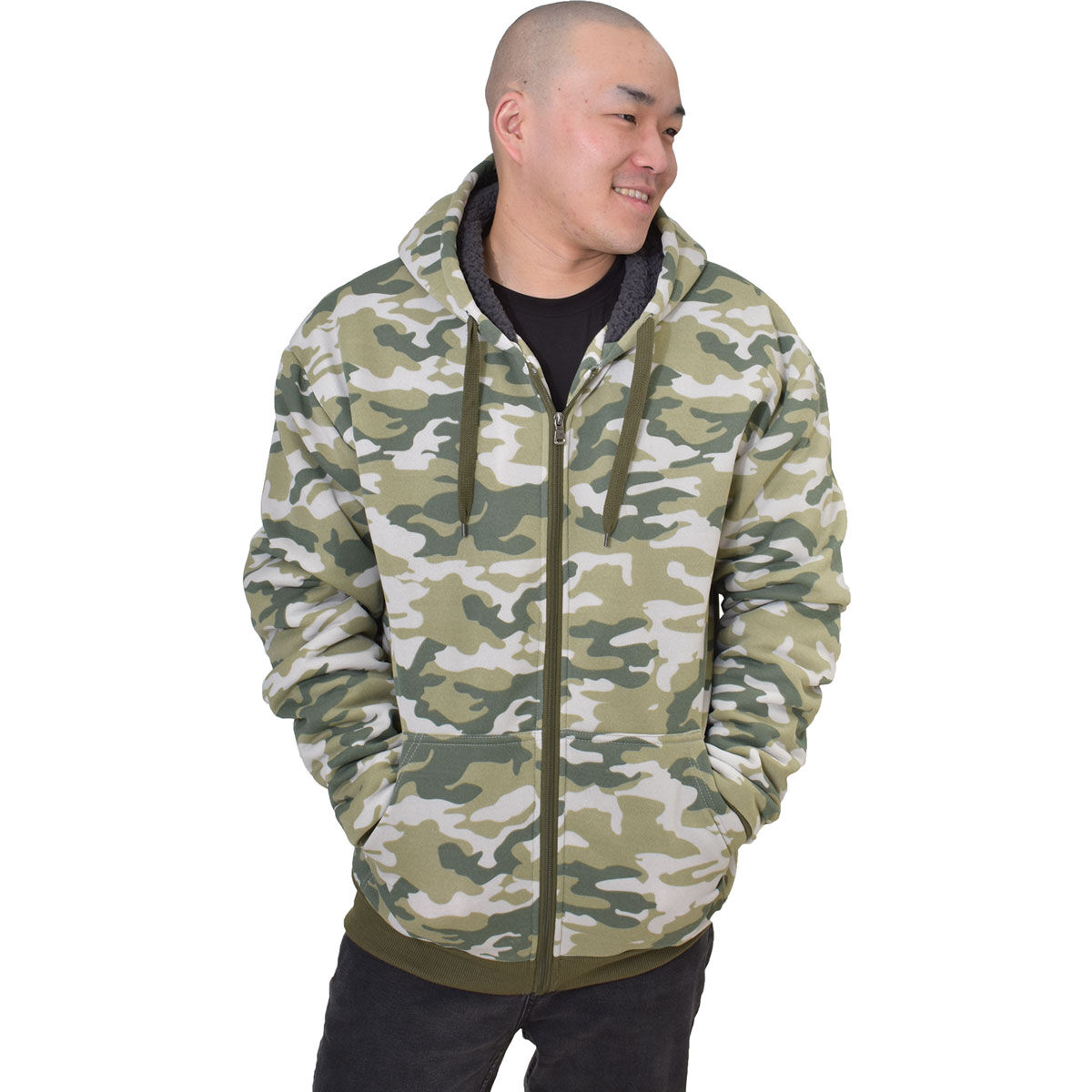 Big Ball Sports Men's Sherpa Lined Jacket