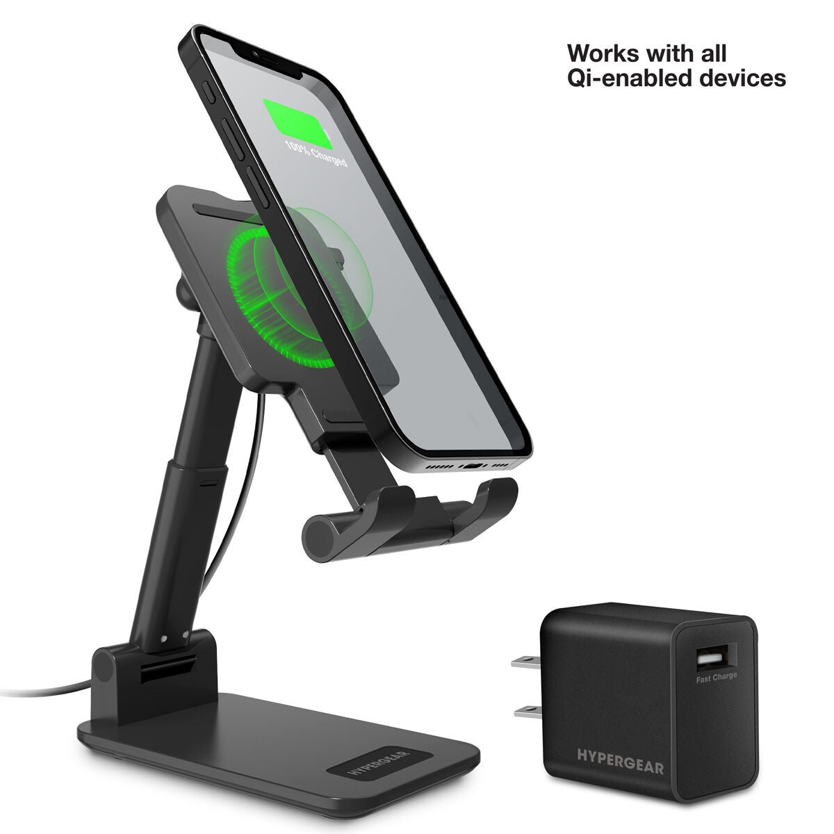 Hypergear Power Fold 10W Wireless Charging Stand