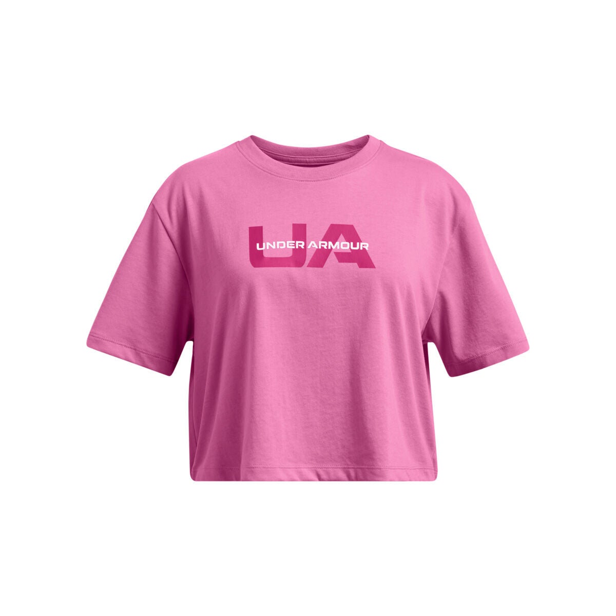 Under Armour Girl's Cropped Short Sleeve Tee