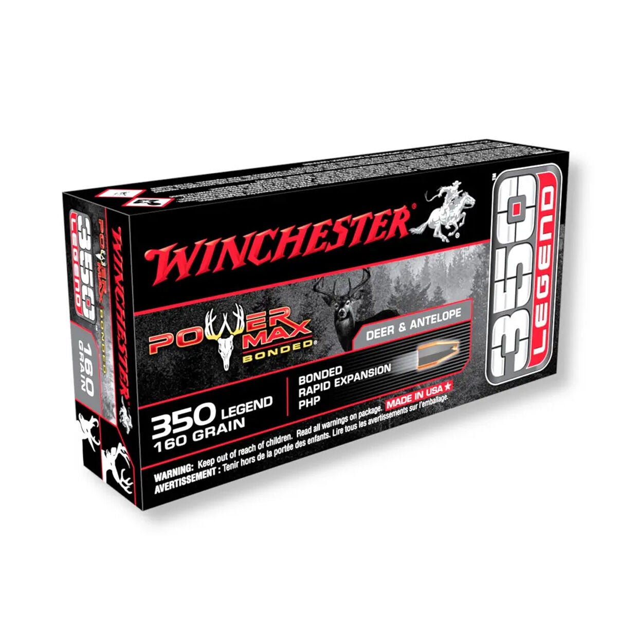 Winchester Winchester Power Max Bonded 350 Legend 160 Grain