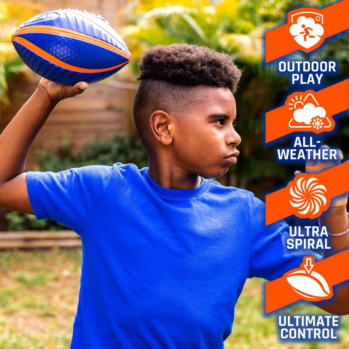 Nerf Spiral Grip Junior Football
