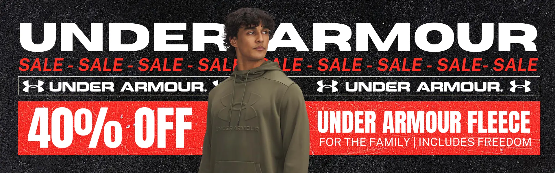 Under Armour 40% Off Fleece