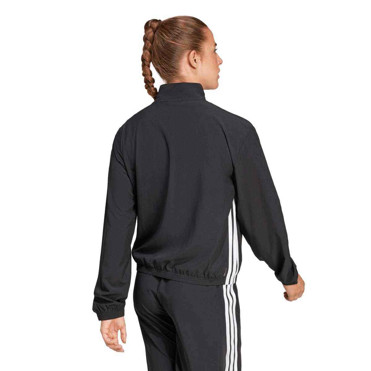 adidas Women's Train Essentials 3-Stripes Warm-Up Jacket