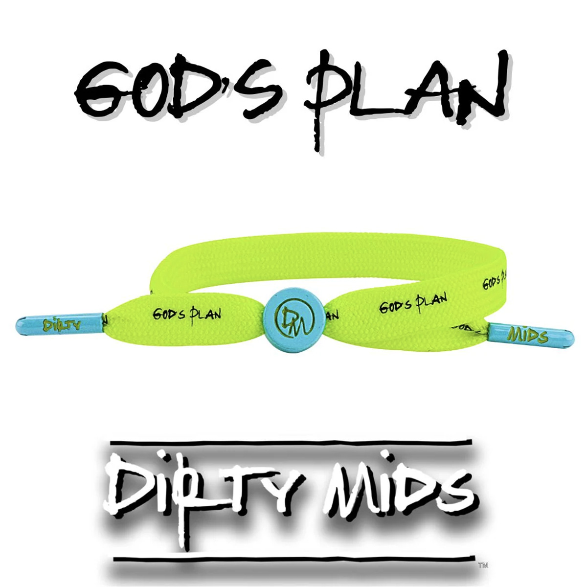 Dirty Mids Gods Plan Dirty Mids Motiv8 Baseball Bracelet