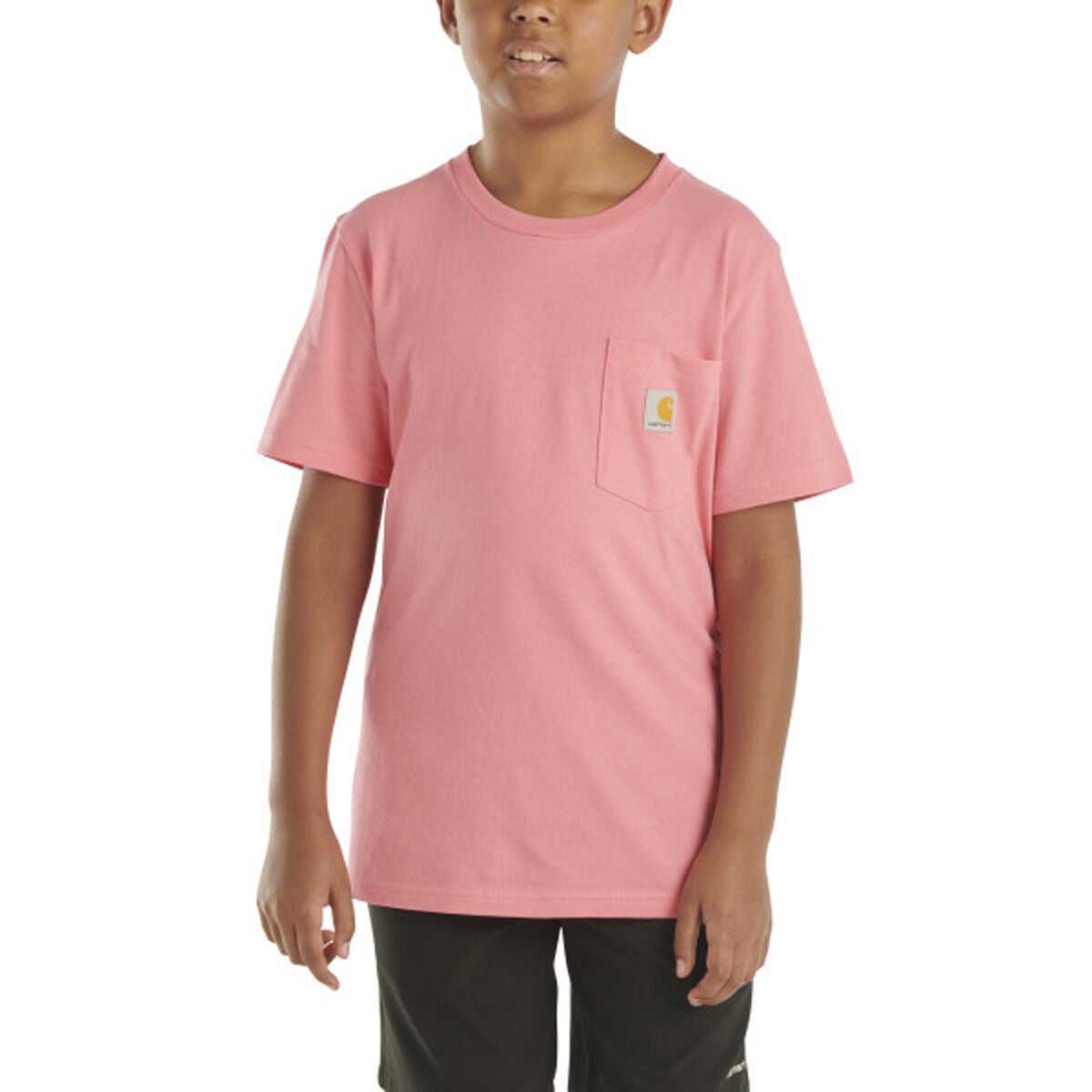 Carhartt Girls' Short Sleeve Pocket Tee