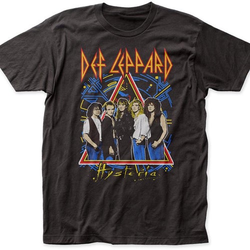 Def Leppard Men's Hungry Hysteria Tee