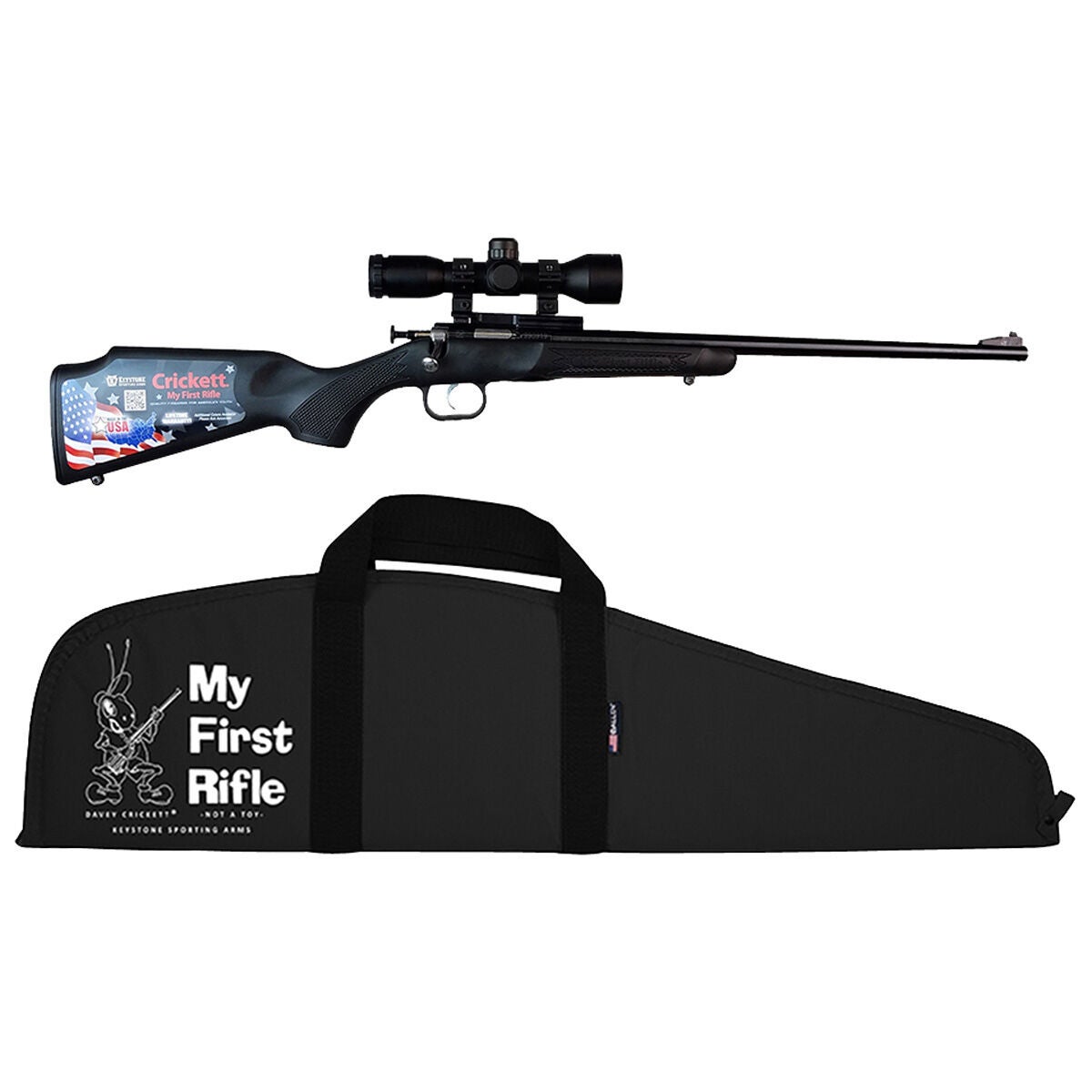 Crickett KSA2240BSC 22LR PKG Centerfire Rifle