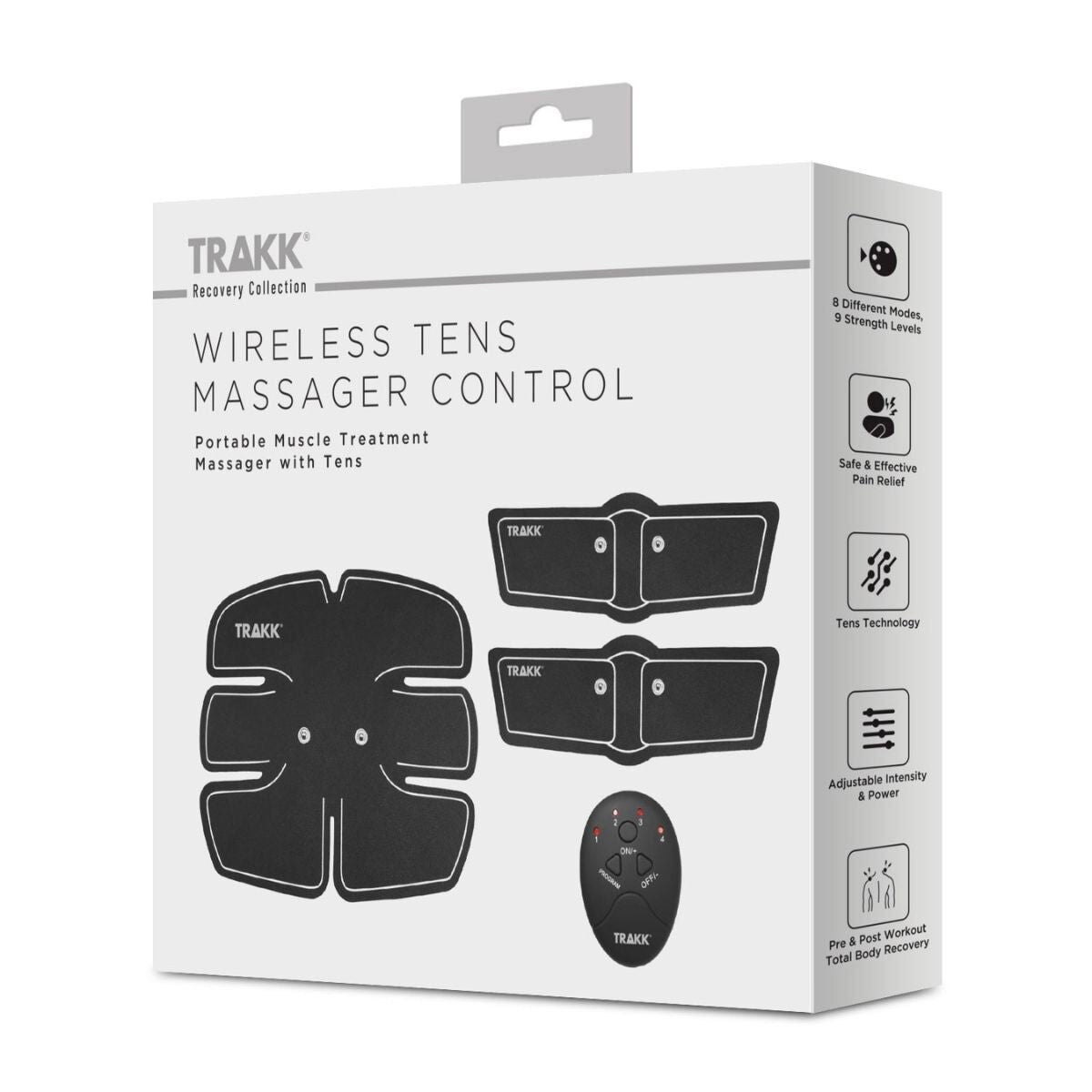 Trakk Electronode Wireless Therapy TENS Massager