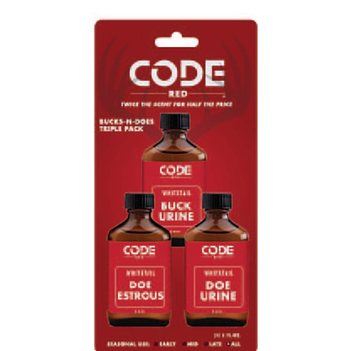 Code Red Doe Urine Code Red Combo Pack