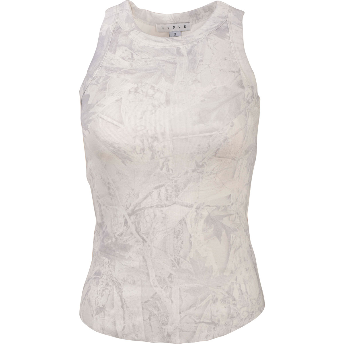 Double Zero Women's White Camo Performance Tank