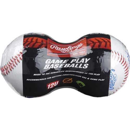Rawlings 2 Pack 12U Baseballs