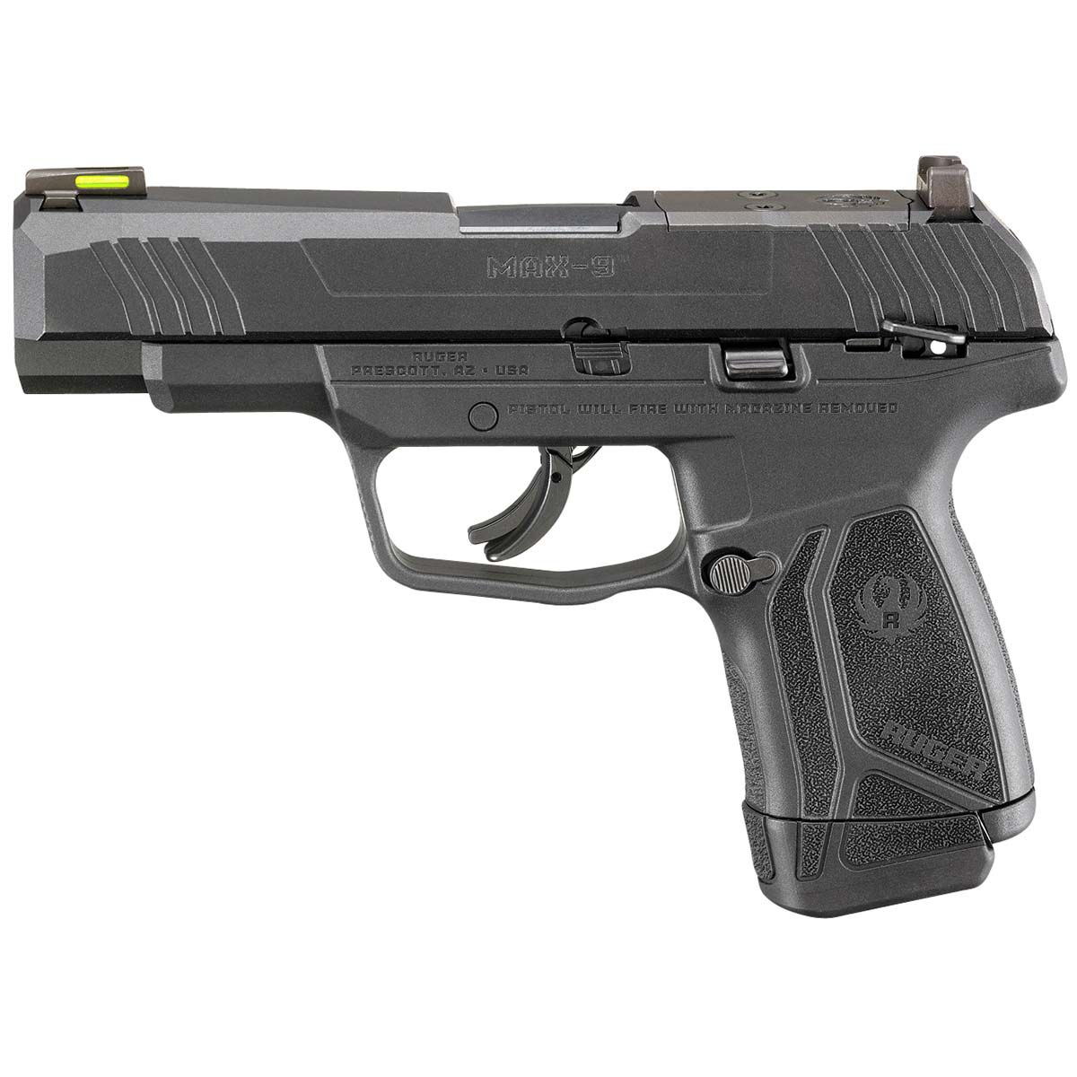 Ruger Max-9 9MM 4 Red Dot 12R  Pistol