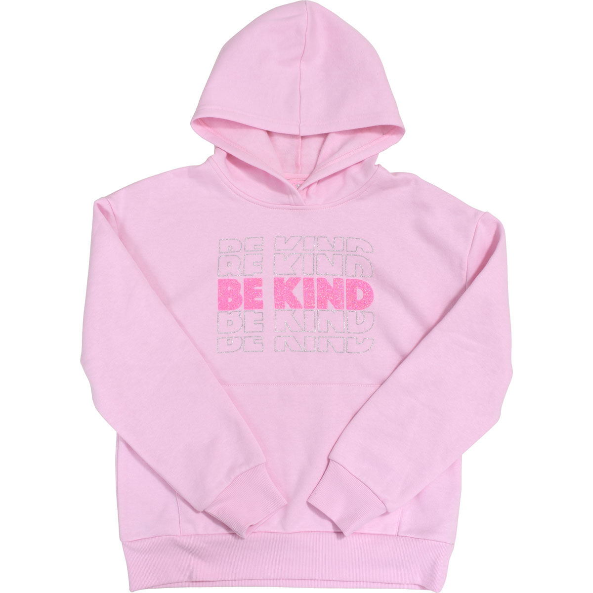 Freestyle Girls' Be Kind Glitter Hoodie
