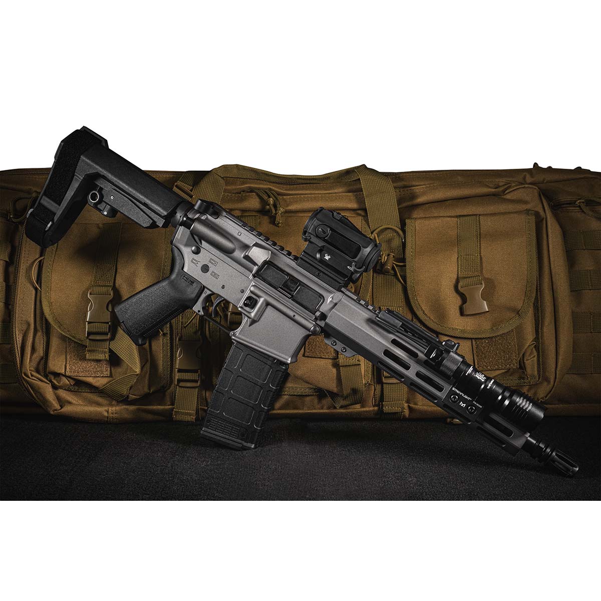 Shark Coast Tac 556 10.5 30 1 GRY Handgun