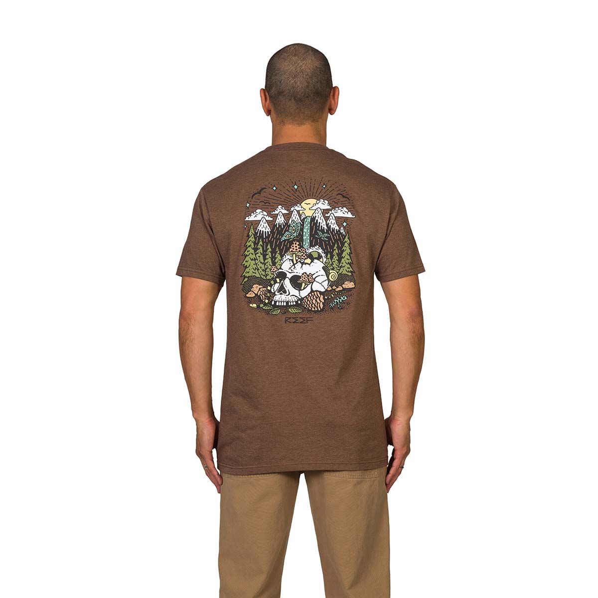 Reef Men's Skull Scenery Short Sleeve Tee