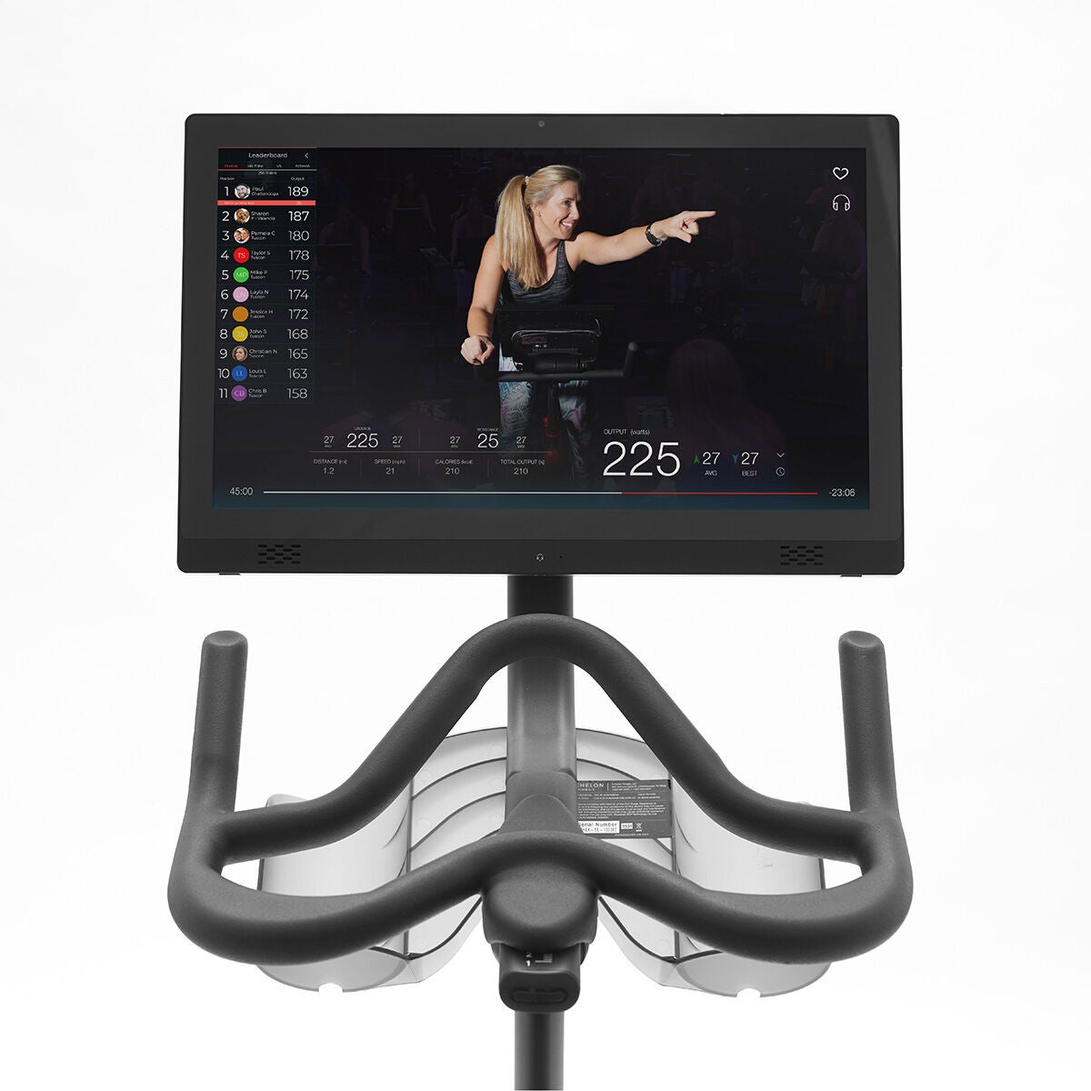 Echelon EX5s-22  Connect Stationary Exercise  Bike with 22  HD Touch Screen