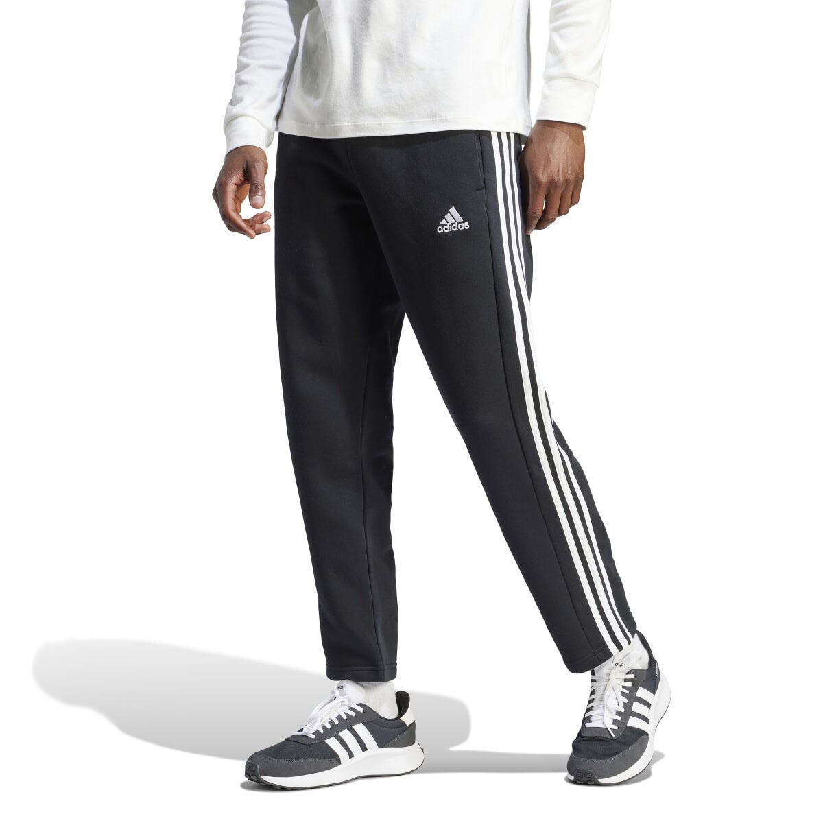 adidas Men's 3 Stripe Logo Pant