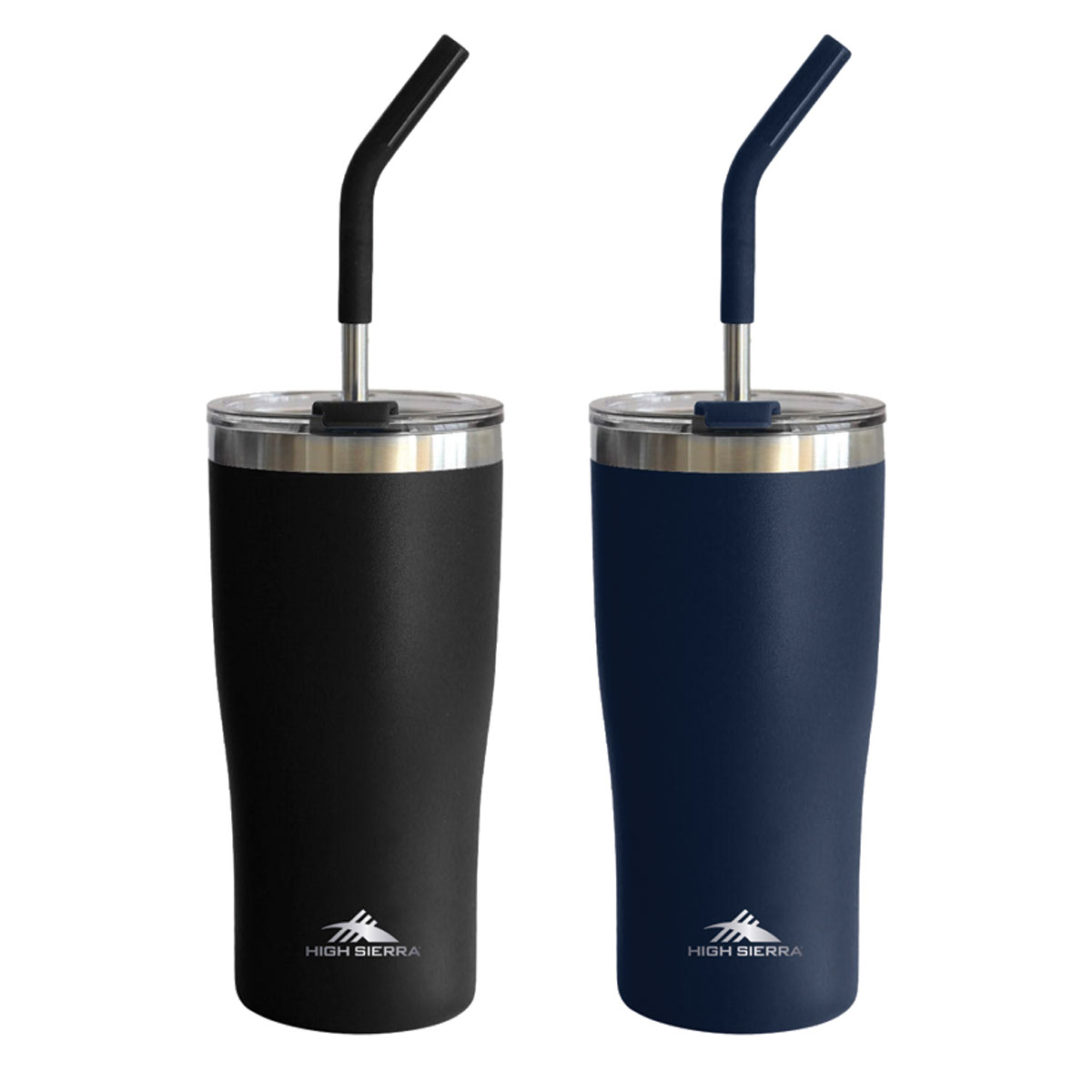 High Sierra 2 Pack 20oz Tumbler with Straw