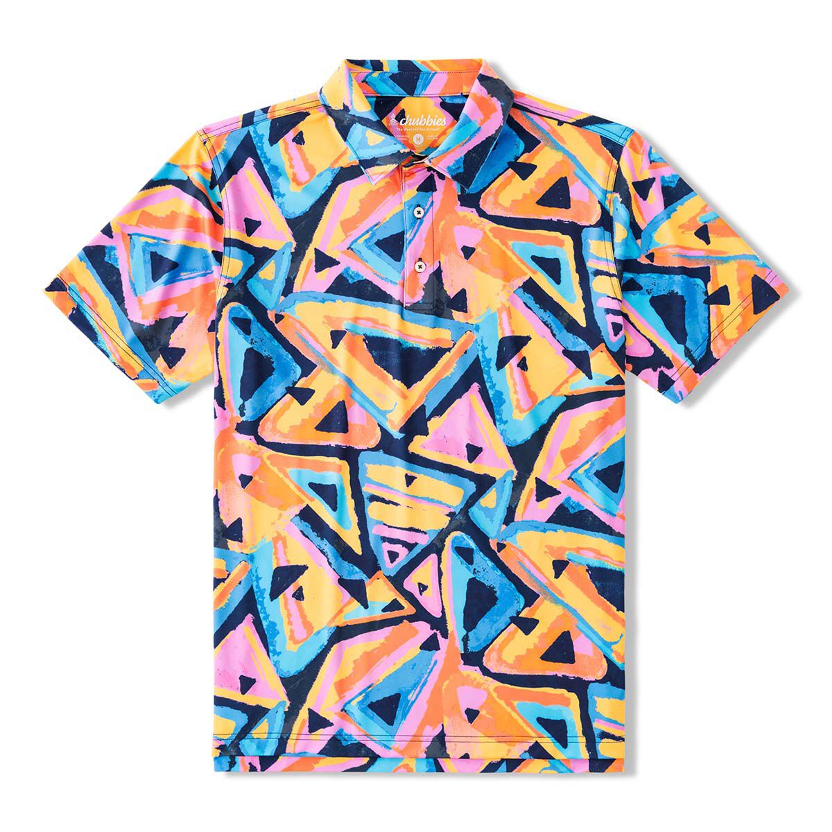 Chubbies Men's Exploding Nacho Performance Polo - Orange