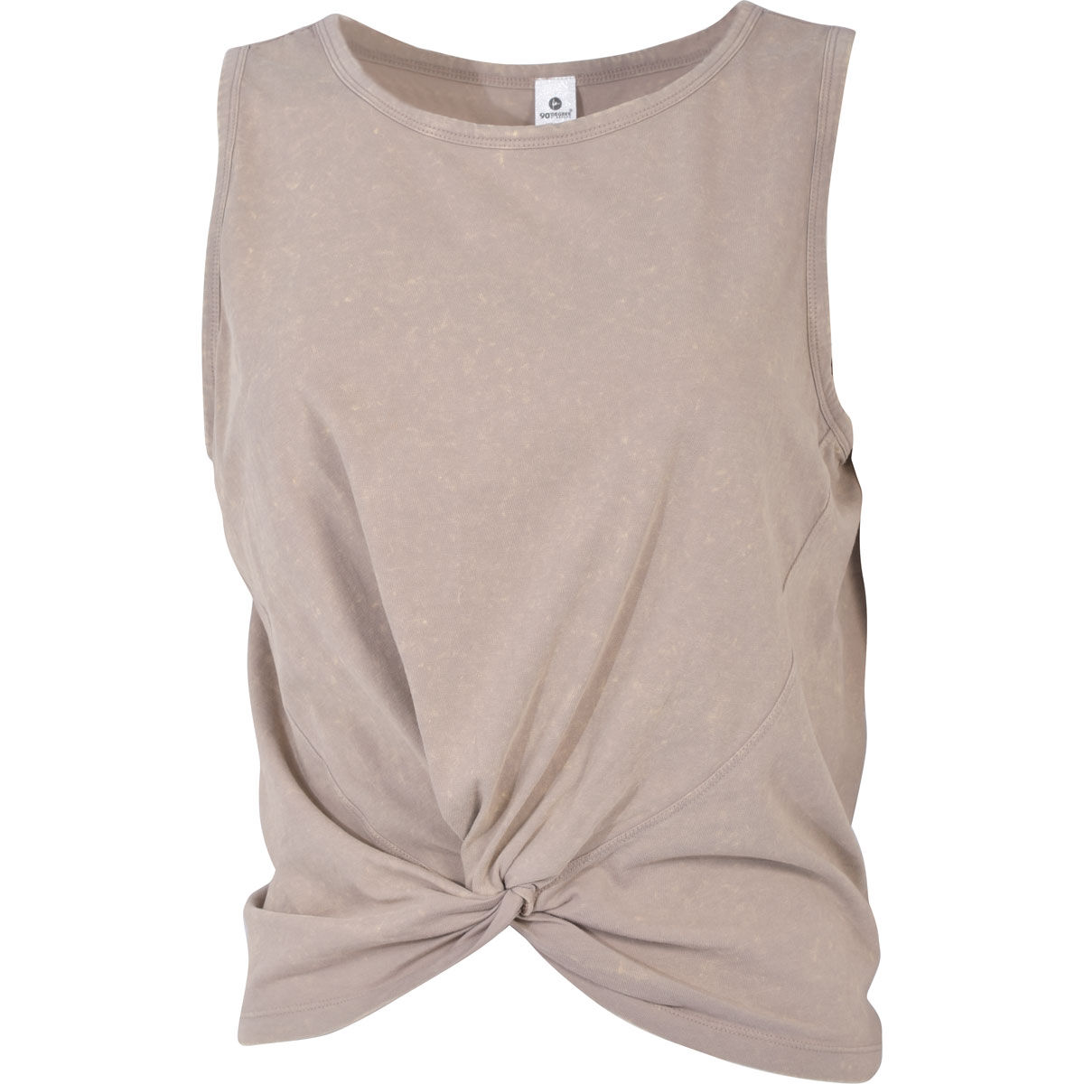 90 Degree Twist Front Washed Tank