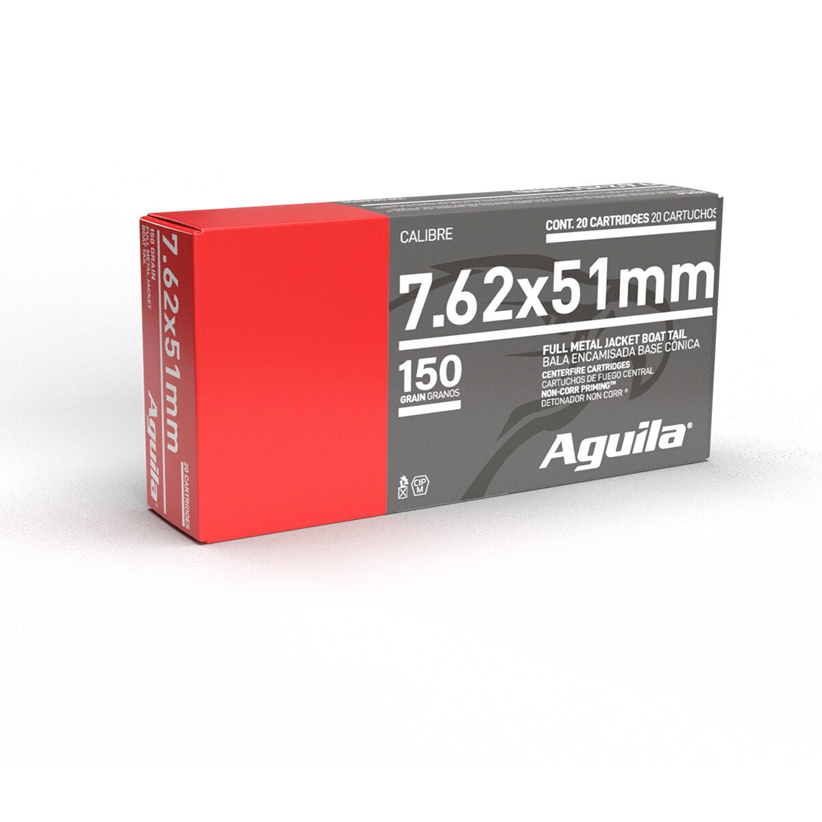 Aguila 7.62x51 NATO 150 Grain FMJ BT Ammunition