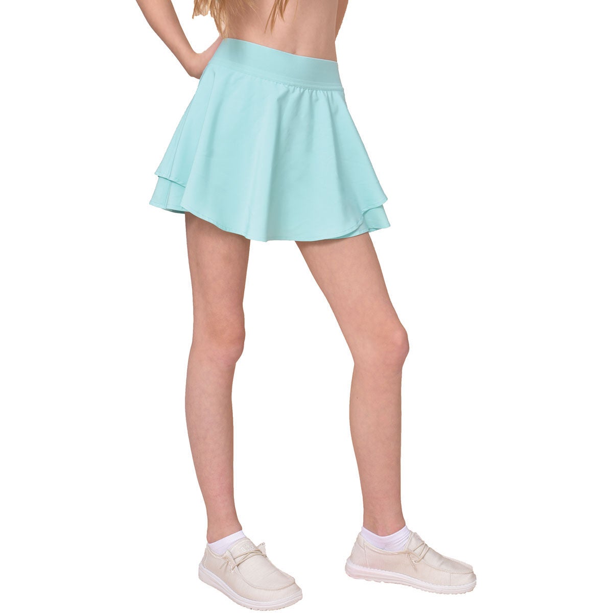 Ebb Flow Girls' Double Layer Skort