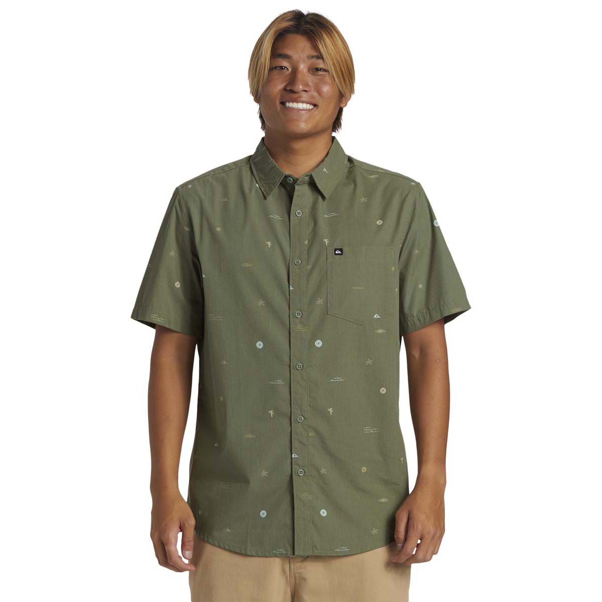 Quiksilver Mini Mo Classic Ss Woven Top