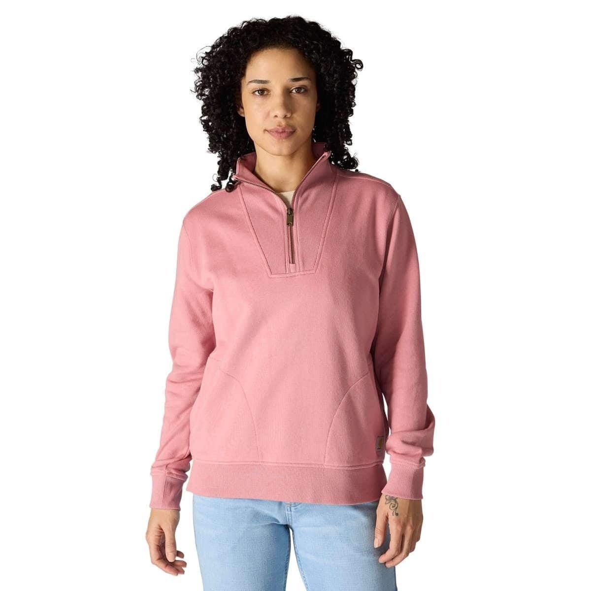 Carhartt Women's Workwear Fleece Quarter-Zip Sweatshirt