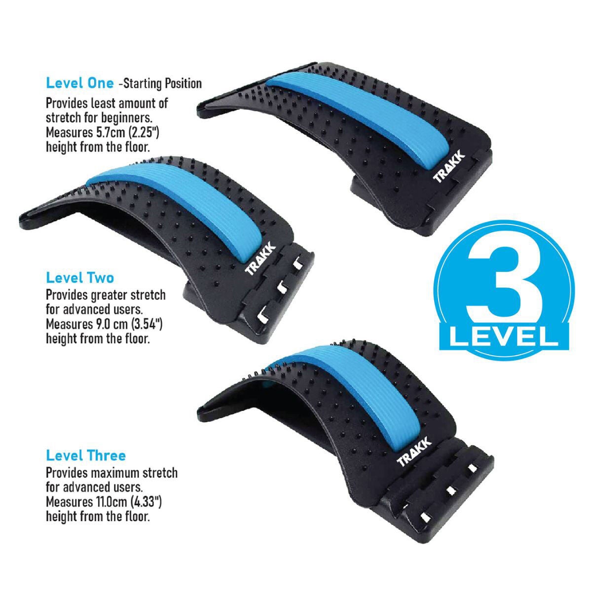 Trakk Multi Level Back Stretching Device