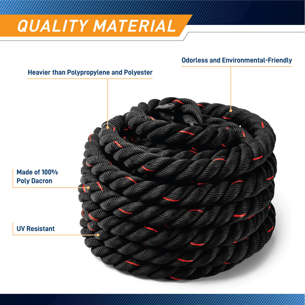 Proiron Battle Rope 12m (40ft)