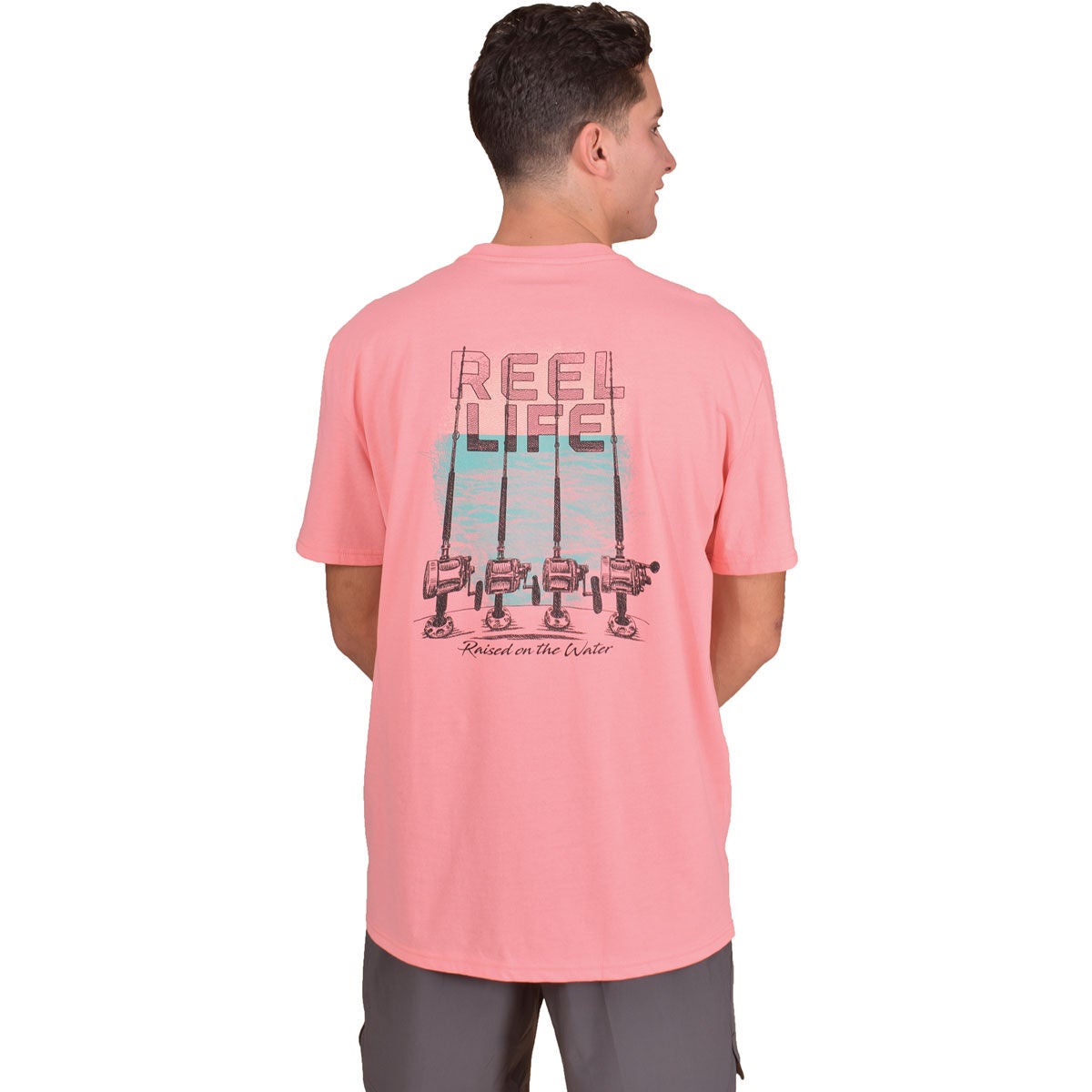 Reel Life Men's Short Sleeve Tee