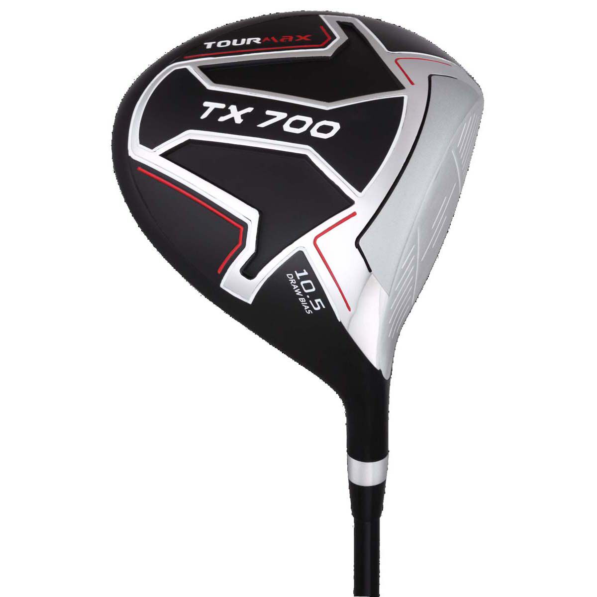 TourMax TX700 Draw Bias Men's Right Handed Driver Black