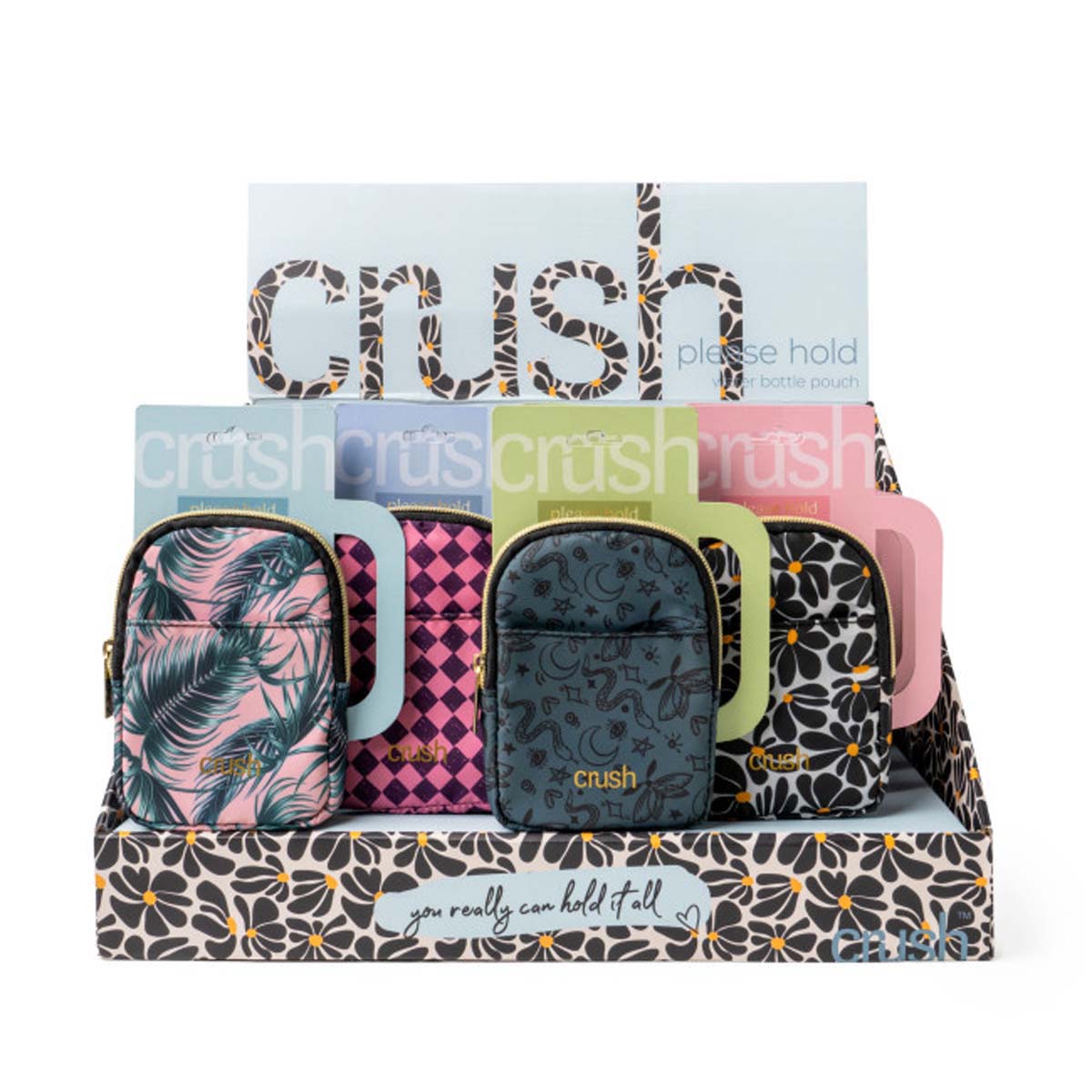 Dm Merchandise Crush "Please Hold" Water Bottle Pouch