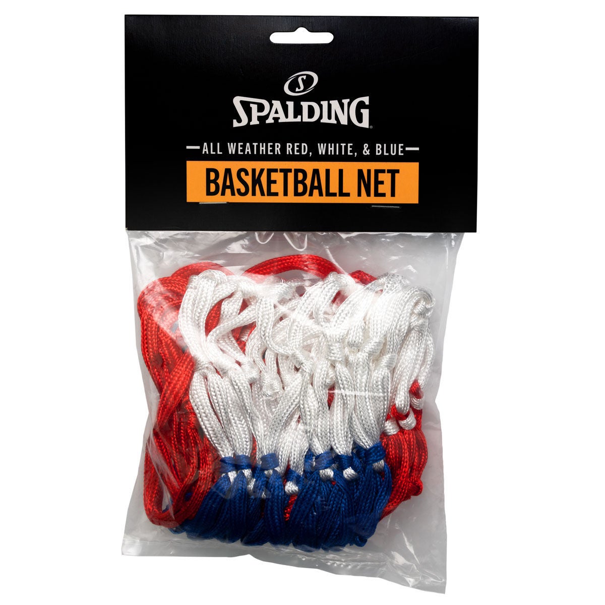 Spalding All-Weather Red, White & Blue Net