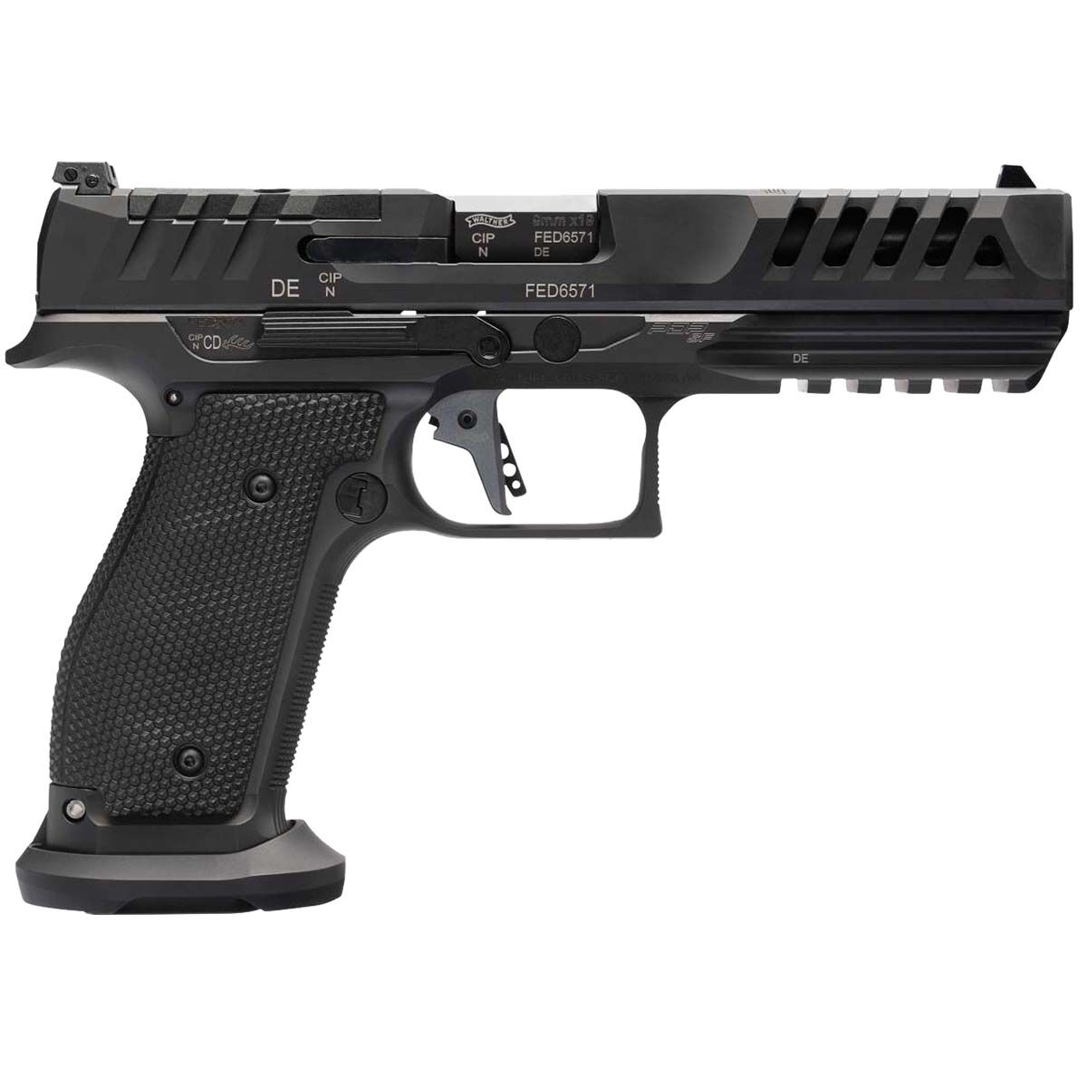 Walther PDP9M5 FS/SF Match 10RD Pistol