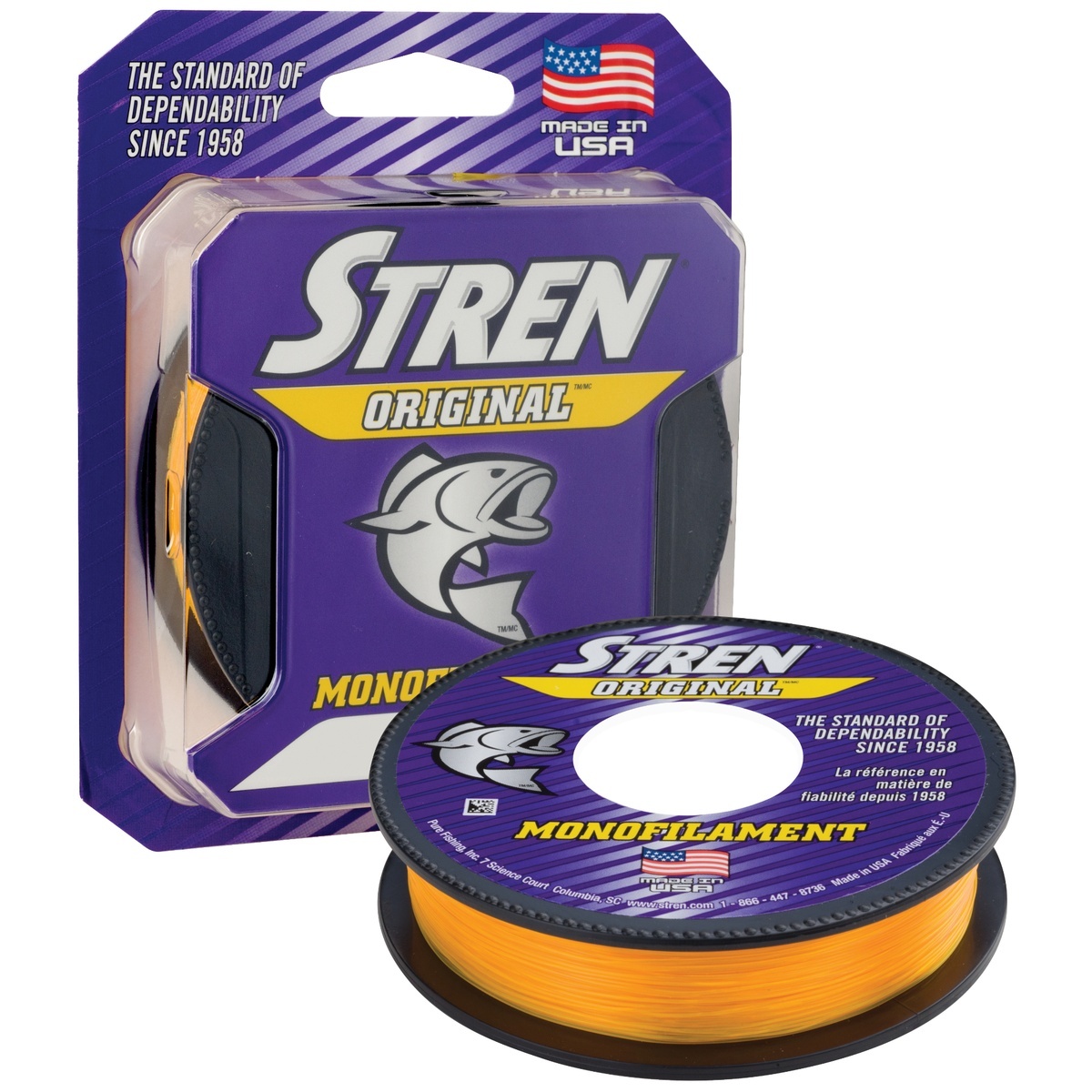 Stren Original Monofilament Line in Gold 300 Yards - 14 Pound