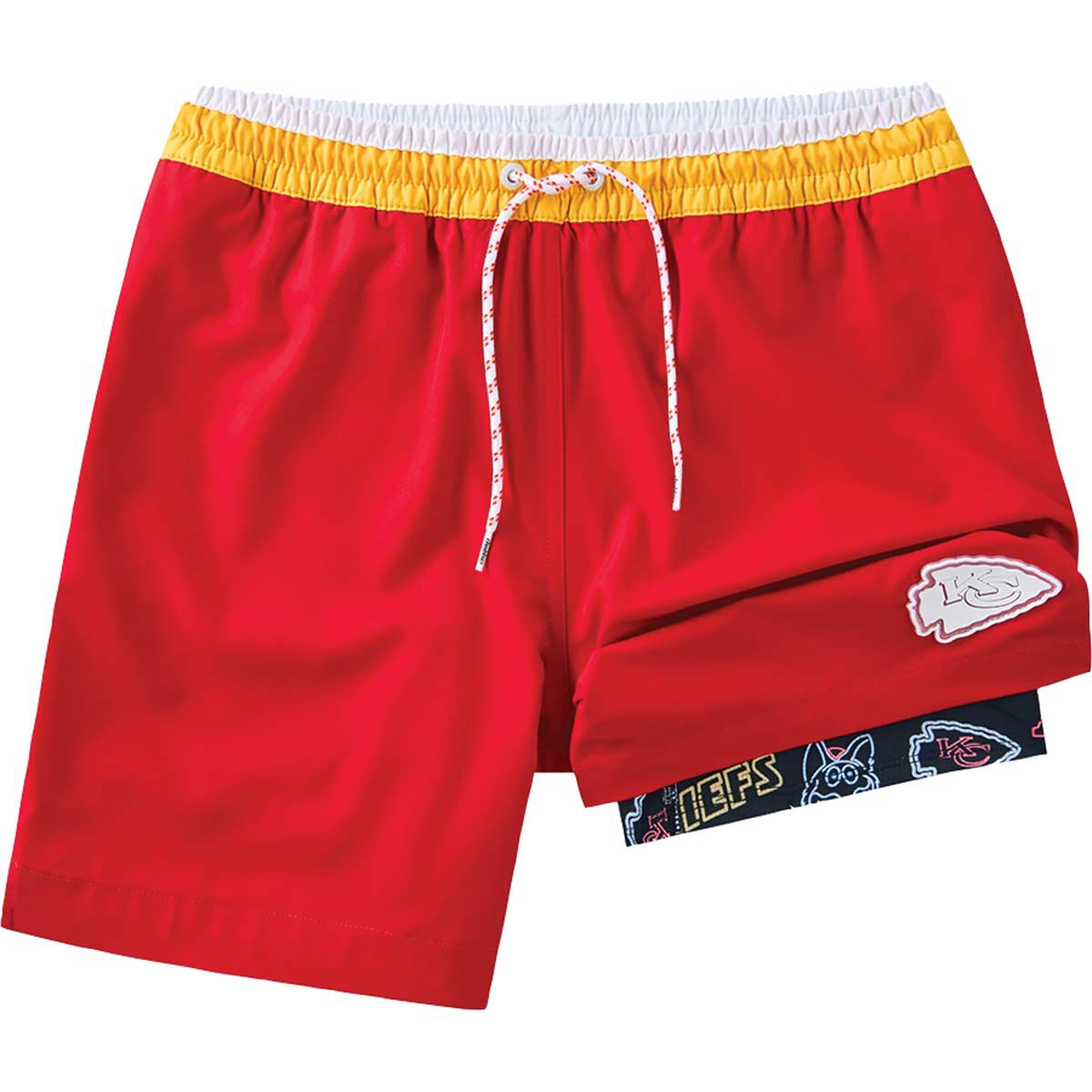 Chubbies Men's Kansas City Chiefs Swim Trunks