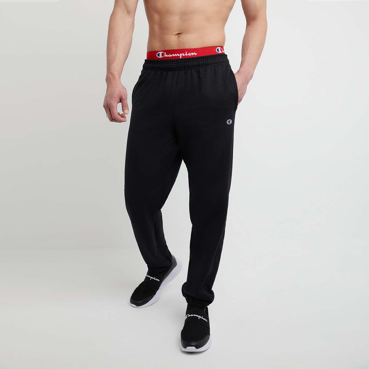 Champion Men's Powerblend Fleece Rlxd Bttm Pant