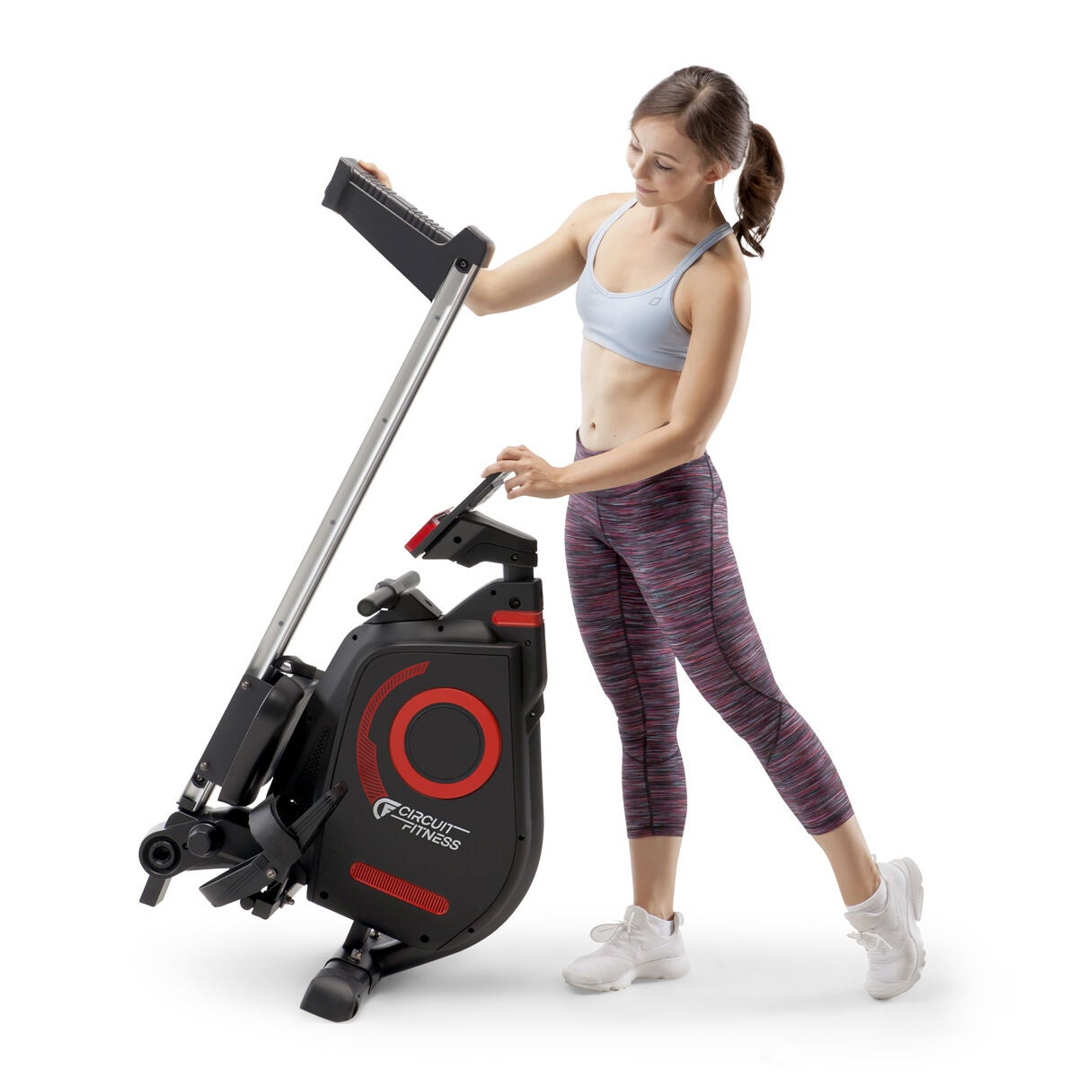 Circuit Fitness Deluxe Foldable Magnetic Rowing Machine