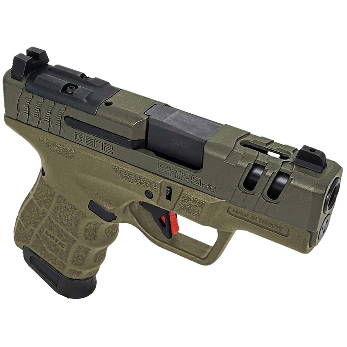 Sar Usa SAR9 Sub-Compact 3.3" 9MM G2 12/15 Pistol