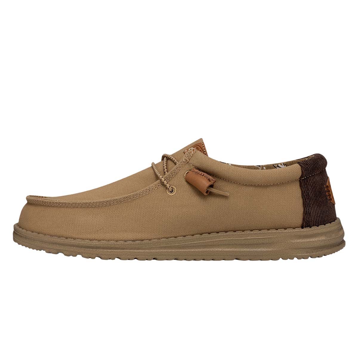 HeyDude Men's Wally Workwear Tan Shoes