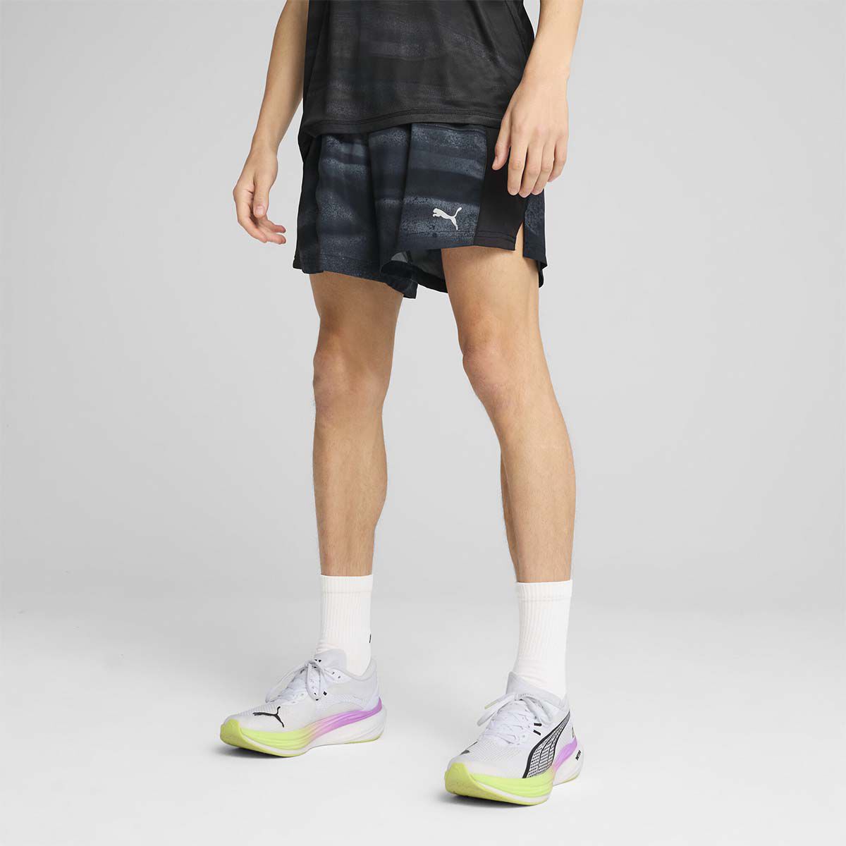 Puma Men's Run Velocity 5" Aop Short