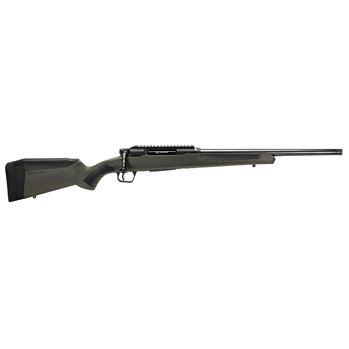 Savage 57653 Impulse Hog Hunter 308 Win 4 Plus 1 Matte Black 18  Threaded Barrel/Rec Centerfire Rifle