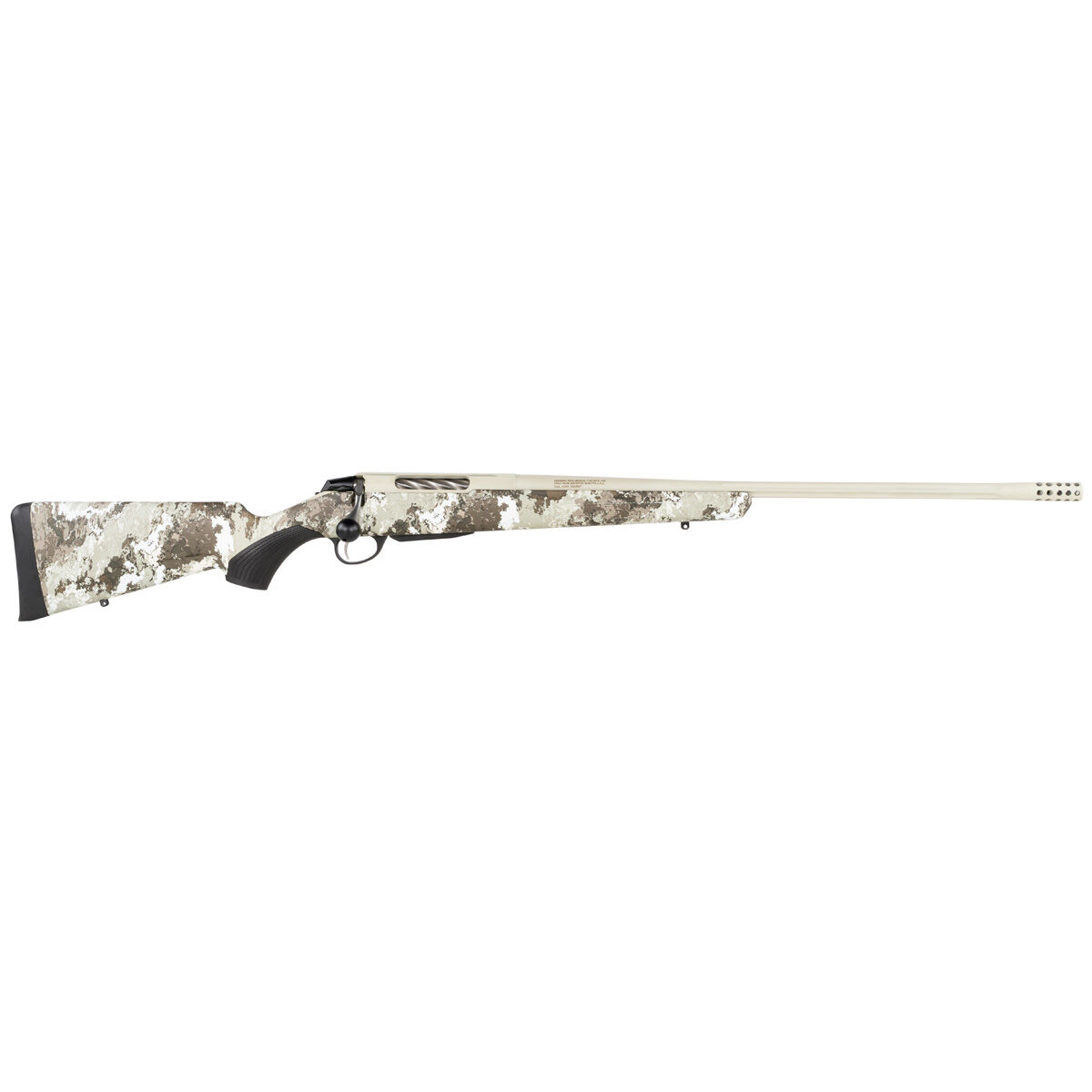 Tikka T3 JRTXVA316 T3x Lite Full Size 308 Win 3 Plus 1 22.40  Stainless Cerakote Fluted w/Muzzle Brake Barrel Centerfire Rifle