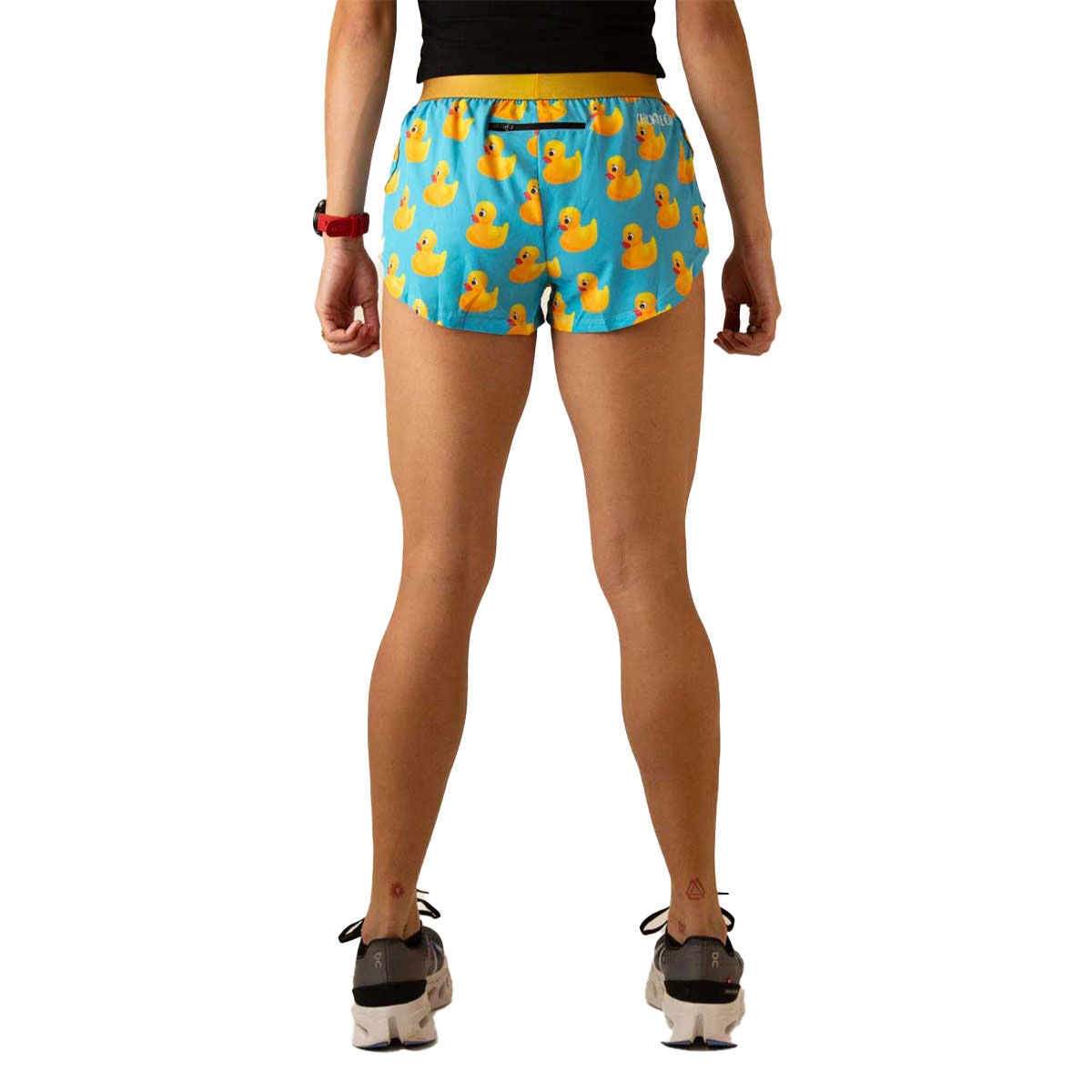Chickn Legs Women's 1.5" Shorts Rubber Ducky