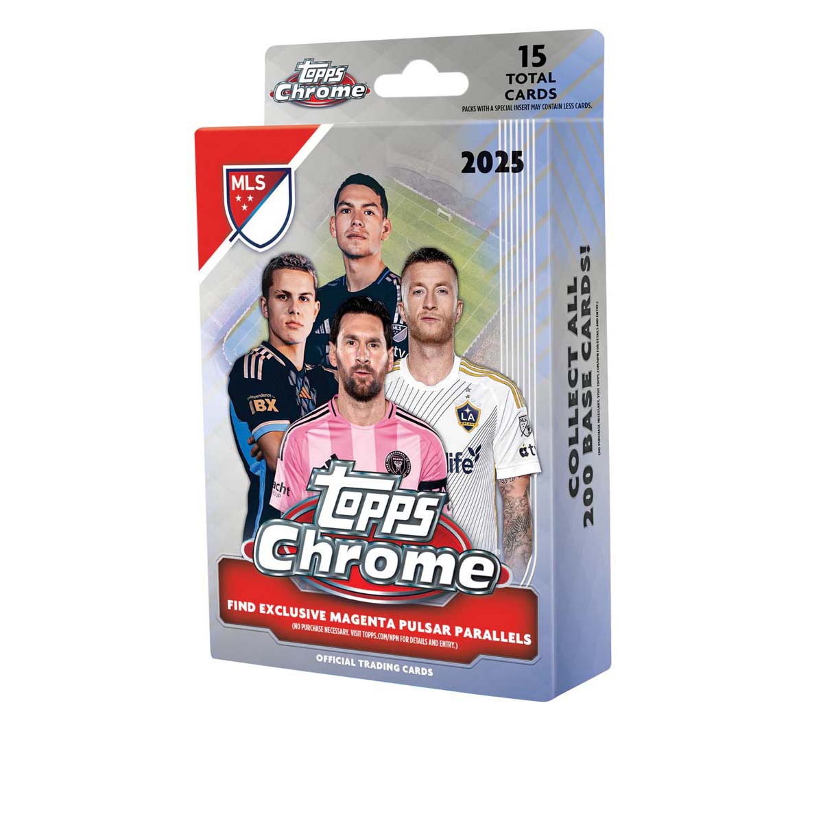 Topps 2025 MLS Soccer Chrome Hanger Box