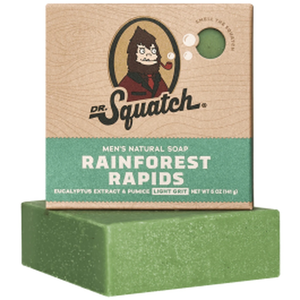 Dr. Squatch Rainforest Rapids Men's Natural Bar Soap