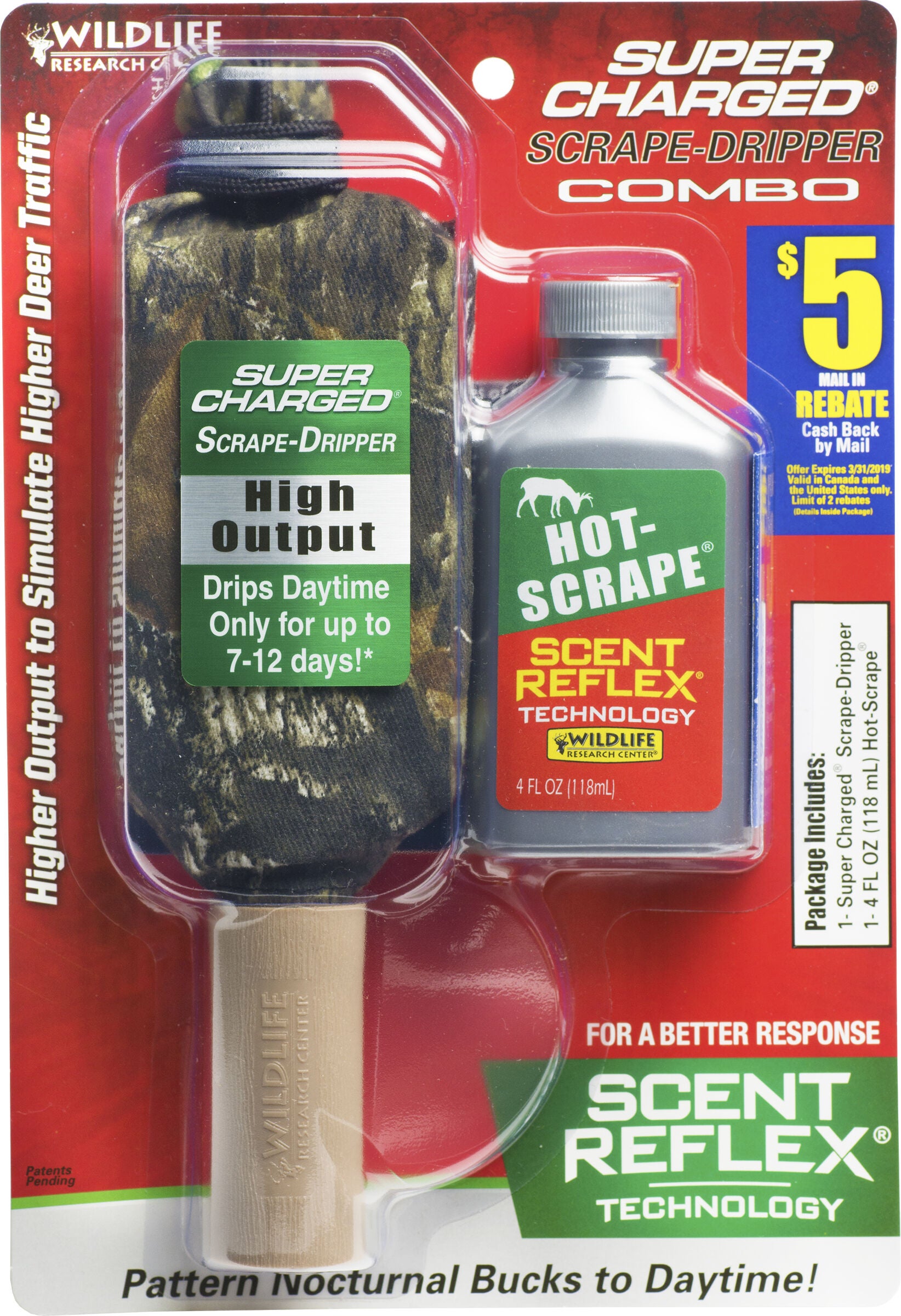 Wildlife Research Super Charged Scrape-Dripper Combo
