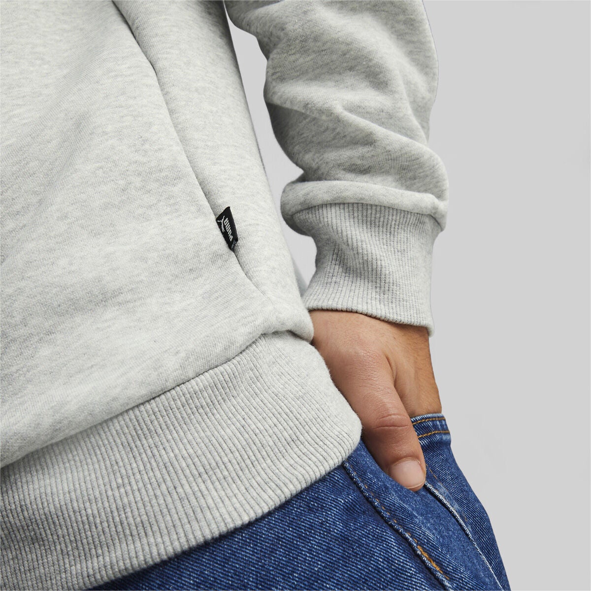 Puma Men's ESS+ 2 Col Big Logo Crew Fleece Athletic Apparel