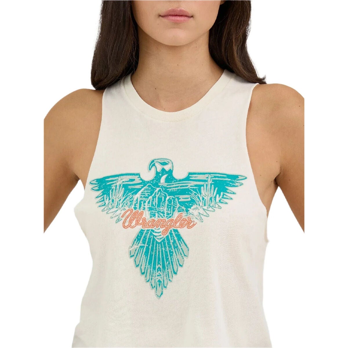 Wrangler Women's Festival Crop Graphic Tank